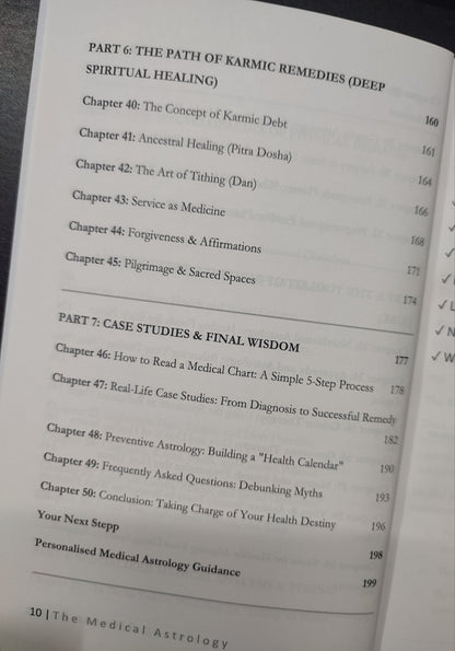 The Medical Astrology Physical Book